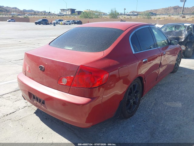 2006 Infiniti G35 მანქანა იყიდება აუქციონზე, vin: JNKCV51E66M500976, აუქციონის ნომერი: 45557134
