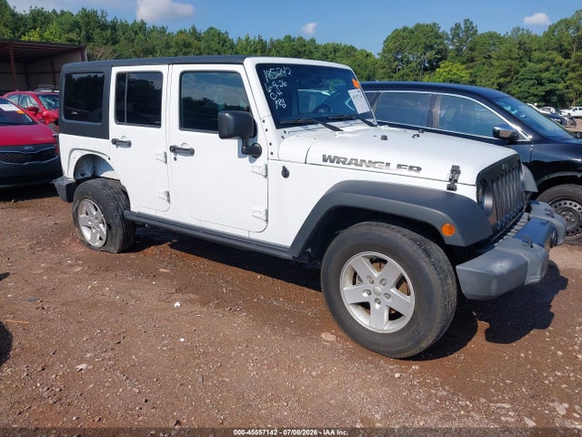 45557142 :رقم المزاد ، 1C4BJWDG9GL143165 vin ، 2016 Jeep Wrangler Unlimited Black Bear مزاد بيع