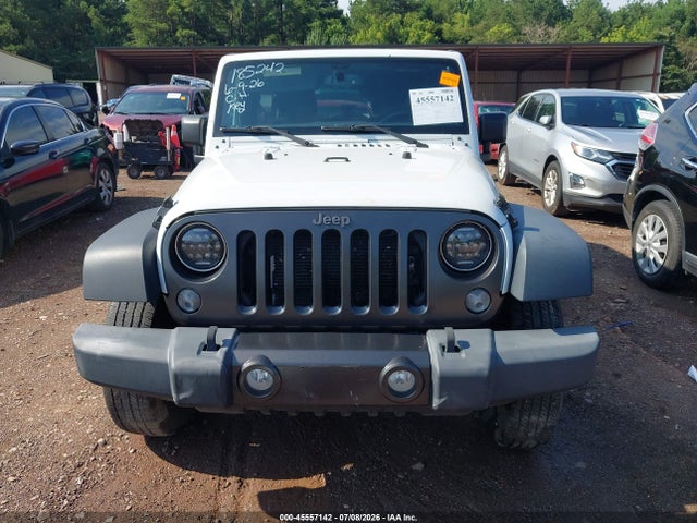 45557142 :رقم المزاد ، 1C4BJWDG9GL143165 vin ، 2016 Jeep Wrangler Unlimited Black Bear مزاد بيع