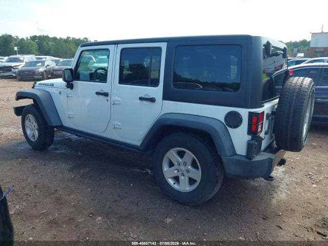 45557142 :رقم المزاد ، 1C4BJWDG9GL143165 vin ، 2016 Jeep Wrangler Unlimited Black Bear مزاد بيع