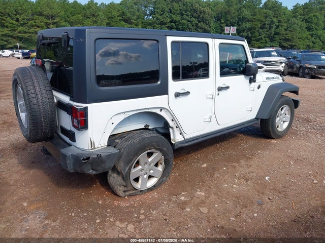 45557142 :رقم المزاد ، 1C4BJWDG9GL143165 vin ، 2016 Jeep Wrangler Unlimited Black Bear مزاد بيع