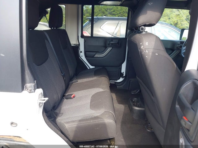 45557142 :رقم المزاد ، 1C4BJWDG9GL143165 vin ، 2016 Jeep Wrangler Unlimited Black Bear مزاد بيع