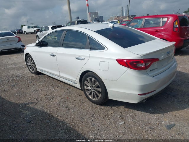 2015 Hyundai Sonata Sport მანქანა იყიდება აუქციონზე, vin: 5NPE34AF7FH230136, აუქციონის ნომერი: 45557192