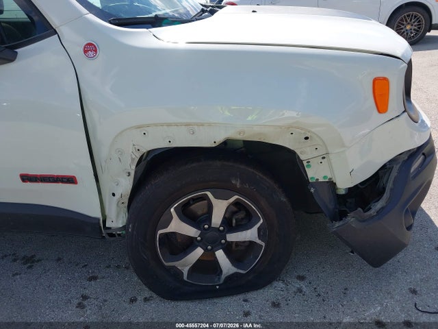 Aukcja sprzedaży 2019 Jeep Renegade Trailhawk 4x4, vin: ZACNJBC19KPK12733, numer aukcji: 45557204