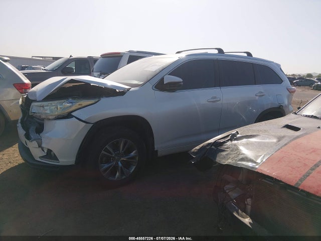 Toyota Highlander Xle V6 2015 5TDJKRFH0FS196298 Image 14