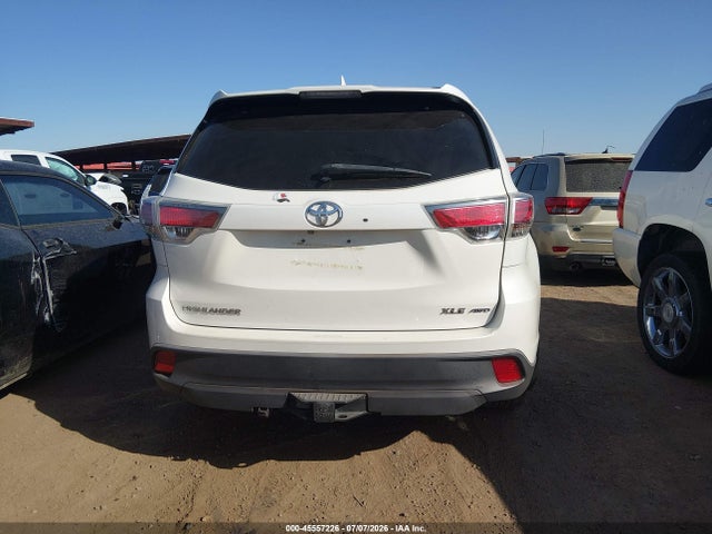 Toyota Highlander Xle V6 2015 5TDJKRFH0FS196298 Image 16