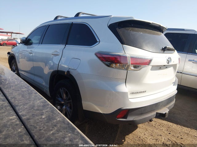 Toyota Highlander Xle V6 2015 5TDJKRFH0FS196298 Image 3