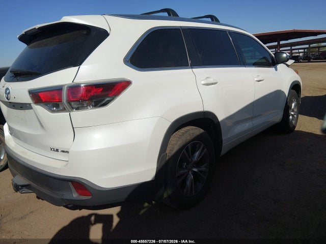 Toyota Highlander Xle V6 2015 5TDJKRFH0FS196298 Image 4