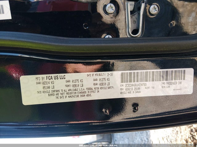 Dodge Charger Sxt Plus Rwd 2018 2C3CDXHG8JH234769 Image 9