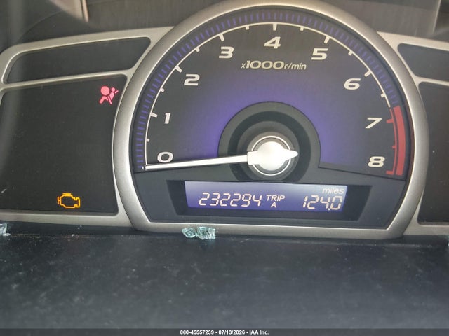 45557239 :رقم المزاد ، 1HGFA15808L065485 vin ، 2008 Honda Civic Ex مزاد بيع