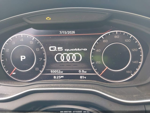 WA1BNAFY5J2088556 Audi Q5 2.0t Premium/2.0t Tech Premium