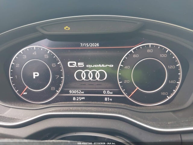WA1BNAFY5J2088556 Audi Q5 2.0t Premium/2.0t Tech Premium