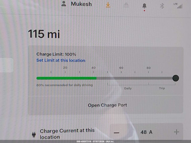 Aukcja sprzedaży 2021 Tesla Model Y Long Range Dual Motor All-wheel Drive, vin: 5YJYGDEE7MF074565, numer aukcji: 45557316