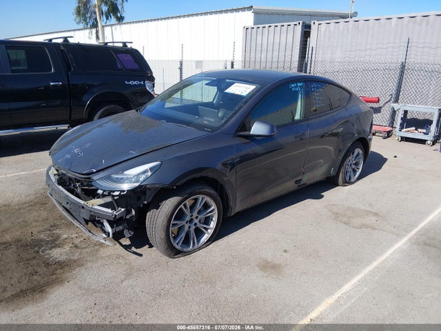 Aukcja sprzedaży 2021 Tesla Model Y Long Range Dual Motor All-wheel Drive, vin: 5YJYGDEE7MF074565, numer aukcji: 45557316