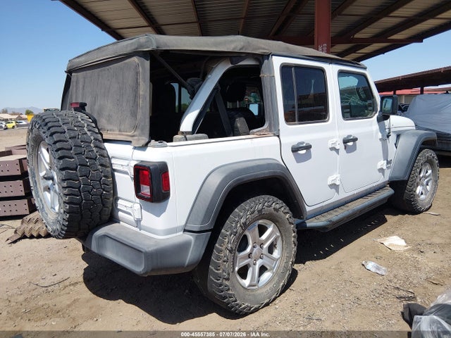 Продажа на аукционе авто 2021 Jeep Wrangler Unlimited Sport S 4x4, vin: 1C4HJXDG3MW502973, номер лота: 45557385