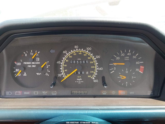 45557548 :رقم المزاد ، WDBEA66E4SC200050 vin ، 1995 Mercedes-benz E 320 مزاد بيع