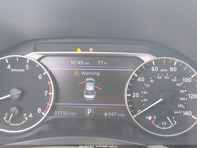 1N4BL4DV7RN392624 Nissan Altima Sv Fwd