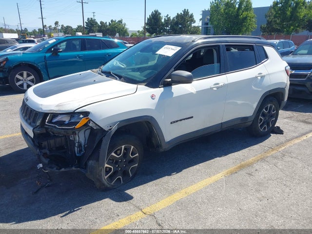 45557662 :رقم المزاد ، 3C4NJDDB8LT177196 vin ، 2020 Jeep Compass Trailhawk 4x4 مزاد بيع