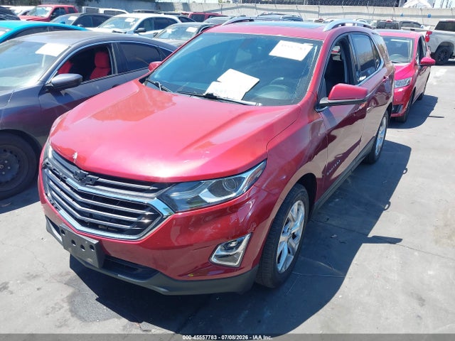 45557783 :رقم المزاد ، 3GNAXKEX7JS523339 vin ، 2018 Chevrolet Equinox Lt مزاد بيع