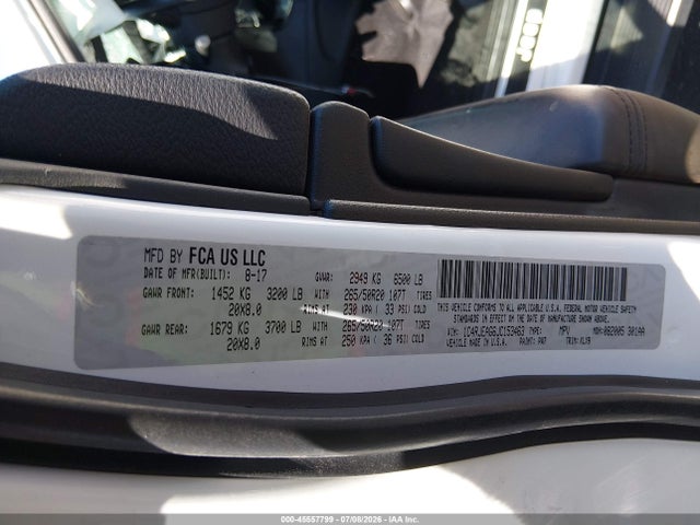 Продаж на аукціоні авто 2018 Jeep Grand Cherokee Altitude 4x2, vin: 1C4RJEAG6JC153463, номер лоту: 45557799