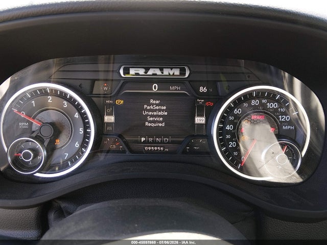 2022 Ram 1500 Big Horn  4x4 6'4 Box მანქანა იყიდება აუქციონზე, vin: 1C6SRFBT1NN198551, აუქციონის ნომერი: 45557860