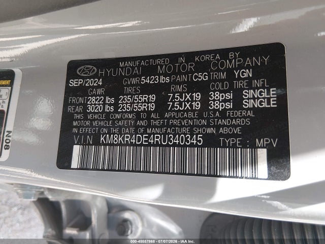 KM8KR4DE4RU340345 Hyundai Ioniq 5 Limited