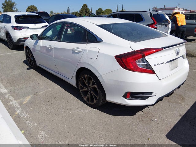 Honda Civic Sport 2020 2HGFC2F8XLH572429 Image 3