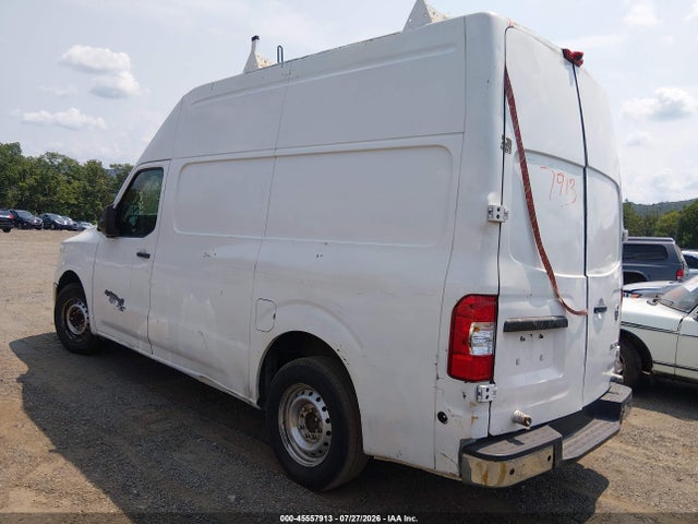 2017 Nissan Nv Cargo Nv2500 Hd Sv V6 მანქანა იყიდება აუქციონზე, vin: 1N6BF0LY2HN805972, აუქციონის ნომერი: 45557913