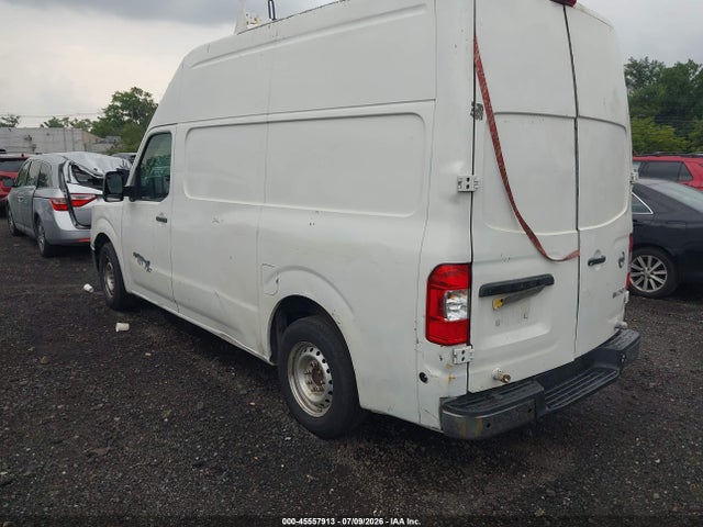 2017 Nissan Nv Cargo Nv2500 Hd Sv V6 მანქანა იყიდება აუქციონზე, vin: 1N6BF0LY2HN805972, აუქციონის ნომერი: 45557913