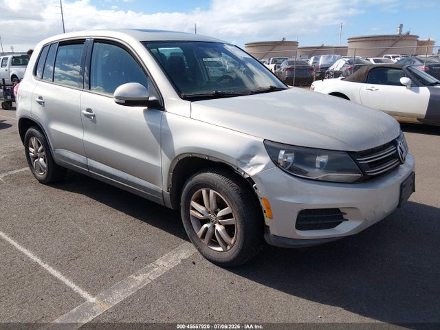 Продаж на аукціоні авто 2013 Volkswagen Tiguan S, vin: WVGAV3AX2DW615974, номер лоту: 45557920