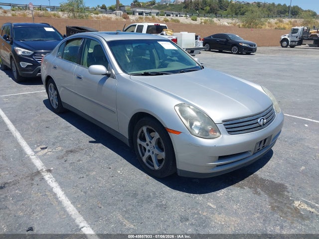 2003 Infiniti G35 Luxury Leather მანქანა იყიდება აუქციონზე, vin: JNKCV51E83M308082, აუქციონის ნომერი: 45557933