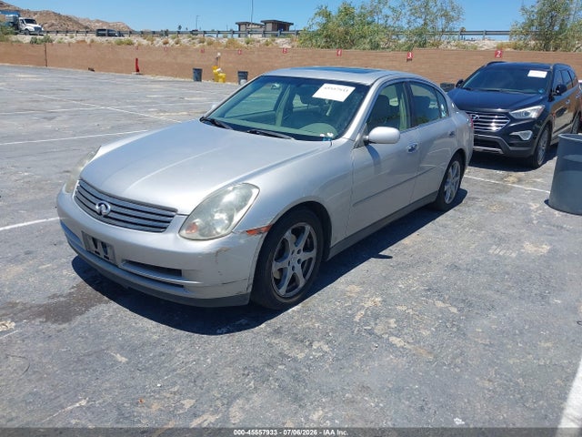 2003 Infiniti G35 Luxury Leather მანქანა იყიდება აუქციონზე, vin: JNKCV51E83M308082, აუქციონის ნომერი: 45557933