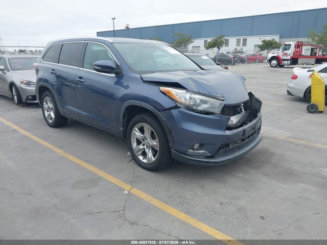 Toyota Highlander Limited V6 2014 5TDYKRFH8ES011699 main image
