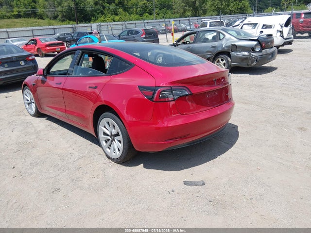 5YJ3E1EB4NF187976 Tesla Model 3 Long Range Dual Motor All-wheel Drive