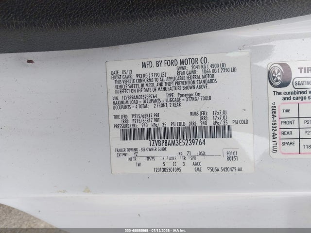 1ZVBP8AM3E5239764 Ford Mustang V6/v6 Premium