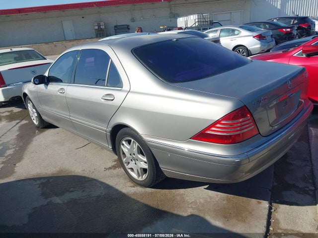 Продаж на аукціоні авто 2003 Mercedes-benz S 500, vin: WDBNG75JX3A327420, номер лоту: 45558191
