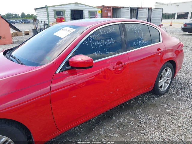 Продажа на аукционе авто 2012 Infiniti G37 Journey, vin: JN1CV6AP3CM626803, номер лота: 45558192