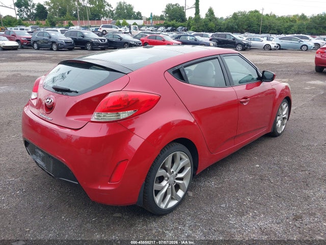 45558217 :رقم المزاد ، KMHTC6AD5DU099692 vin ، 2013 Hyundai Veloster Base W/gray مزاد بيع