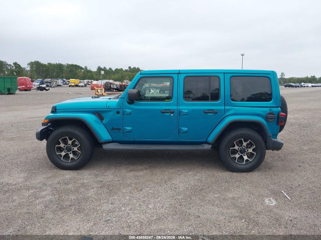 2020 Jeep Wrangler Unlimited Sahara Altitude 4x4 მანქანა იყიდება აუქციონზე, vin: 1C4HJXEN0LW336486, აუქციონის ნომერი: 45558247