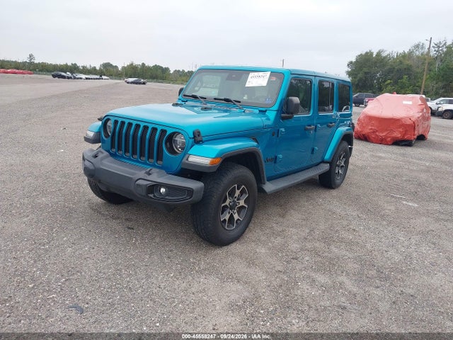2020 Jeep Wrangler Unlimited Sahara Altitude 4x4 მანქანა იყიდება აუქციონზე, vin: 1C4HJXEN0LW336486, აუქციონის ნომერი: 45558247
