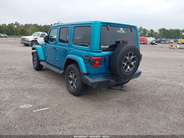 2020 Jeep Wrangler Unlimited Sahara Altitude 4x4 მანქანა იყიდება აუქციონზე, vin: 1C4HJXEN0LW336486, აუქციონის ნომერი: 45558247