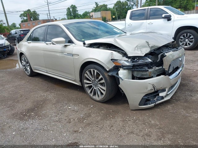 2017 Lincoln Continental Select მანქანა იყიდება აუქციონზე, vin: 1LN6L9SK1H5609208, აუქციონის ნომერი: 45558355