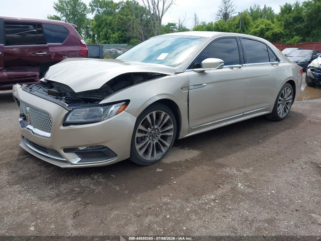 2017 Lincoln Continental Select მანქანა იყიდება აუქციონზე, vin: 1LN6L9SK1H5609208, აუქციონის ნომერი: 45558355
