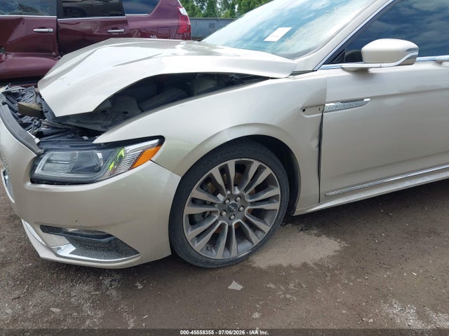 2017 Lincoln Continental Select მანქანა იყიდება აუქციონზე, vin: 1LN6L9SK1H5609208, აუქციონის ნომერი: 45558355