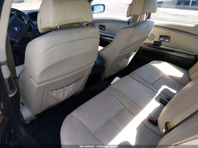 45558363 :رقم المزاد ، WBAHL83578DT14147 vin ، 2008 Bmw 750i مزاد بيع