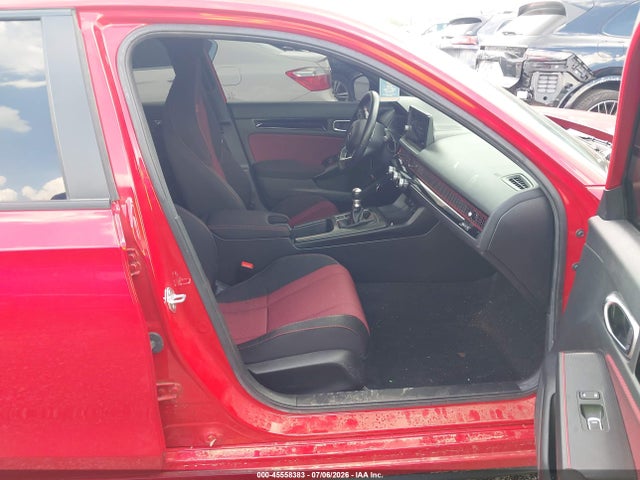 45558383 :رقم المزاد ، 2HGFE1E50SH473371 vin ، 2025 Honda Civic Si Base W/high Performance Summer Tires/ مزاد بيع