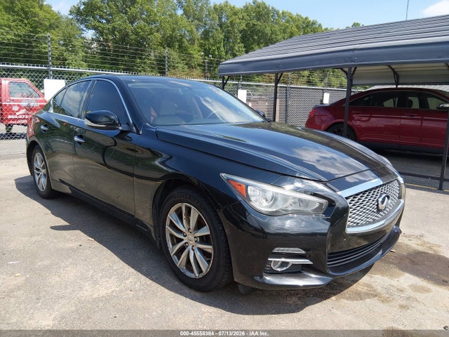 45558384 :رقم المزاد ، JN1BV7AR2FM404132 vin ، 2015 Infiniti Q50 مزاد بيع