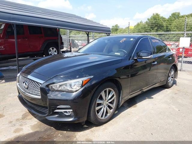45558384 :رقم المزاد ، JN1BV7AR2FM404132 vin ، 2015 Infiniti Q50 مزاد بيع