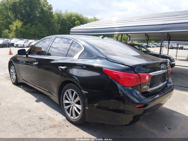 45558384 :رقم المزاد ، JN1BV7AR2FM404132 vin ، 2015 Infiniti Q50 مزاد بيع