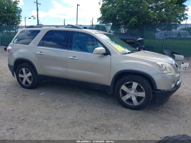 Auction sale of the 2011 Gmc Acadia Slt-1, vin: 1GKKVRED2BJ124024, lot number: 45558411